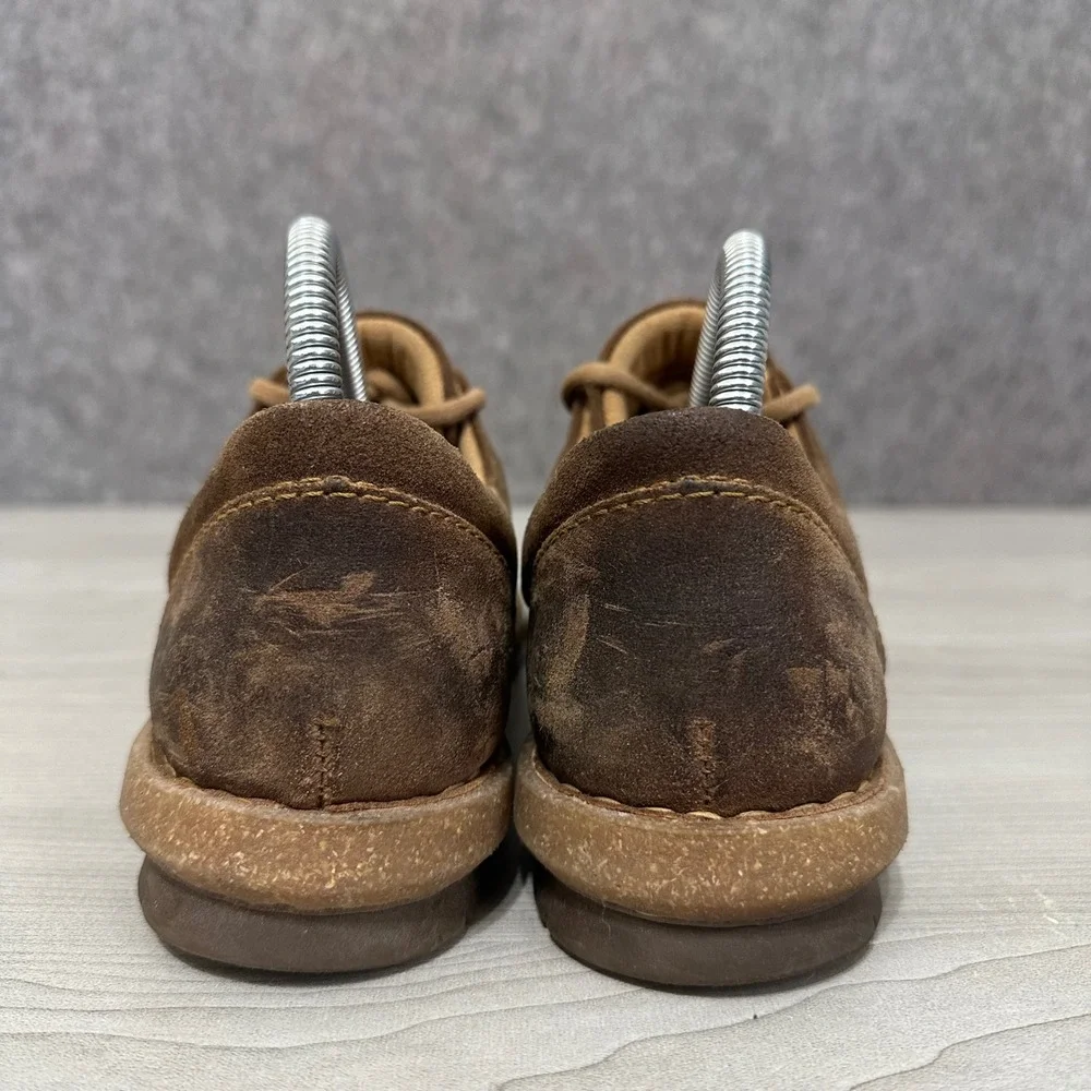 Born Trevan Lace Up Shoes Womens‎ 9 Brown Suede Leather Comfort Opanka